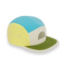 KiETLA ICONIK šiltovka s UV ochranou - Blue Rainbow (51 - 53 cm)