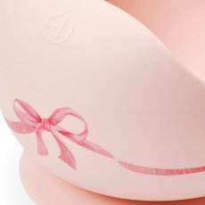 Silikonová miska se lžičkou Elodie Details - Rosy Bow