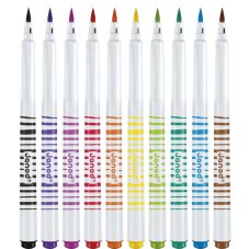 Janod Colorino Detské fixky 12 farieb s mäkkým hrotom