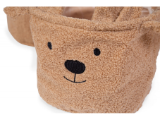 Childhome Koš na hračky Teddy Beige 25x20x20 cm