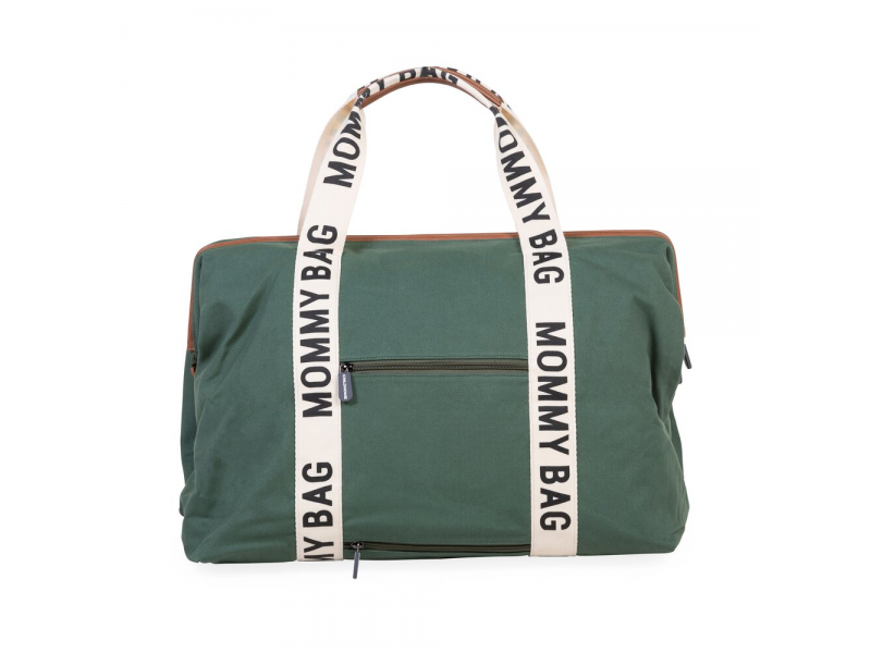 Childhome Torba za previjanje Mommy Bag Canvas Green