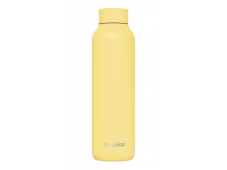 Quokka Termo láhev z nerezové oceli Solid Light Yellow 630 ml