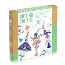 Djeco DIY Vyrob si sám 3 Motýlie prívesky na tašku