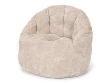 Little Dutch Kreslo detské plyšové Soft Beige