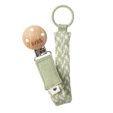 BIBS Paci Braid klip na cumlík (Sage / Ivory)