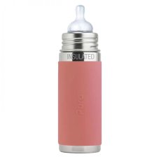 Pura dojčenská TERMO fľaša 260ml (Rose)