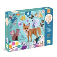 Djeco Veľká kreatívna sada 6 aktivít Fluffy box