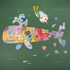 Djeco Umelecké puzzle Veľryba 150 ks