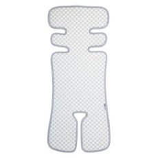 FREEON Podložka do kočíka/autosedačky 3D Mesh Grey/White