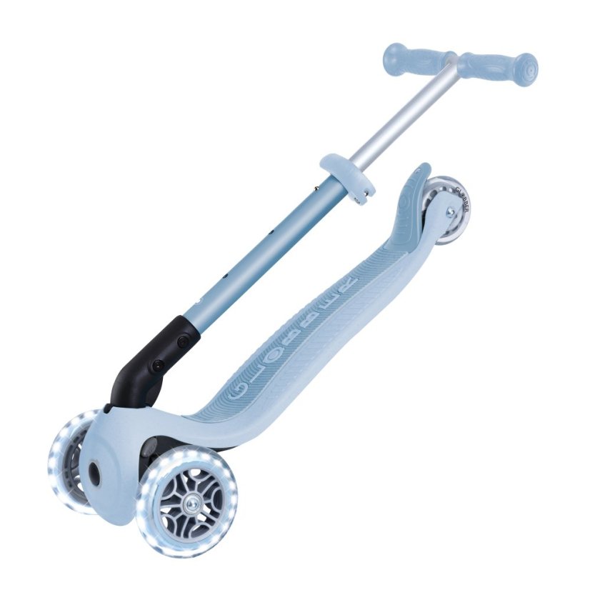 Globber kolobežka Junior Foldable lights Ecologic - Blueberry