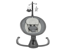 KikkaBoo Hojdacie lehátko elektrické Twiddle Grey