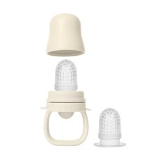 BIBS silikónový cumlík na kŕmenie (Ivory)