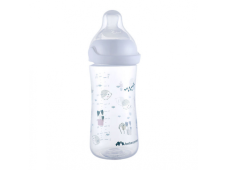 Bebeconfort Dojčenská fľaša Emotion Physio 270ml 0-12m + White