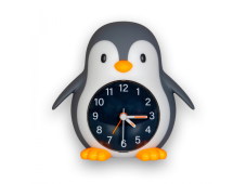 MegaLight Nočné svetlo s budíkom Poppy Penguin
