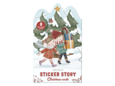 Little Dutch Sada so samolepkami Vianočné prianie