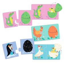 Djeco Puzzle Duo Vajíčka