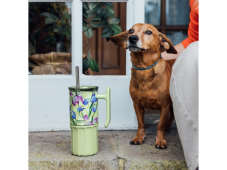 Quokka Nerezový termohrnček so slamkou Umi Green Tea 720 ml