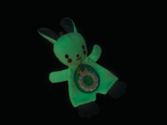Infantino Súprava hračiek so svietiacim maznáčikom Glow in the Dark