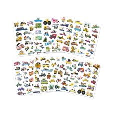 Janod Stickers Samolepky Dopravné prostiedky 200 ks