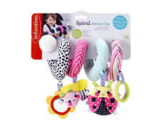 Infantino Spirála s aktivitami Pink