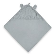 NUUROO Danila Mušelínová osuška s kapucňou Dusty Blue