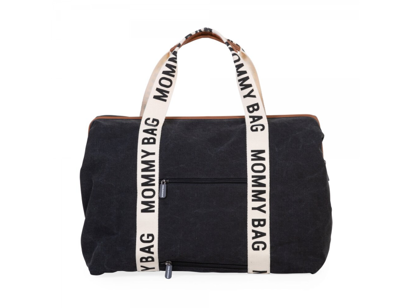 Childhome Prebaľovacia taška Mommy Bag Canvas Black
