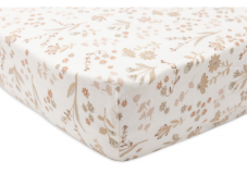 Jollein Napínací prostěradlo 140/150 x 70/75 cm Bloomy
