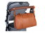 Childhome Prebaľovacia taška Mommy Club Signature Vegan Leather Brown