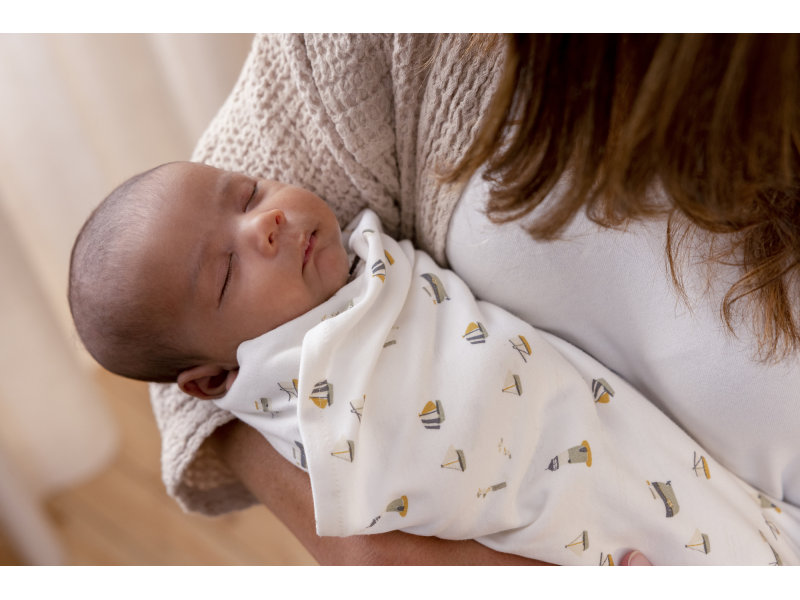 Little Dutch Bryndáček bandana Námořnický záliv White