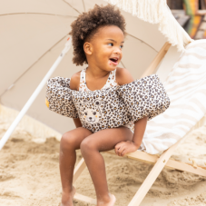 Swim Essentials Plovací vesta s rukávky Leopard 2–6 let