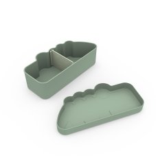 Obedový box Croco - zelený