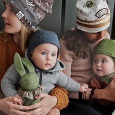 Zimska kapa za dojenčke Elodie Details - Popping Green