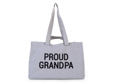 Childhome Potovalna torba Grandpa Canvas Grey