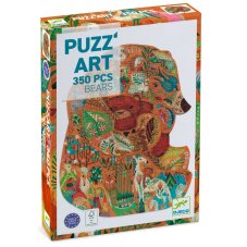 Djeco Umelecké puzzle Medvedíky 350 ks