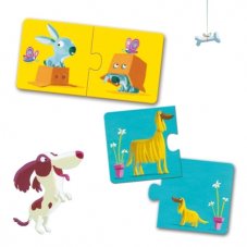 Djeco Puzzle Duo Protiklady