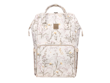 KikkaBoo Prebaľovací batoh Siena Luxe Secret Garden Beige