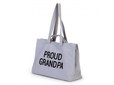 Childhome Potovalna torba Grandpa Canvas Grey