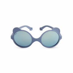 KiETLA sluneční brýle OURS'ON 0-1 rok (silver blue)