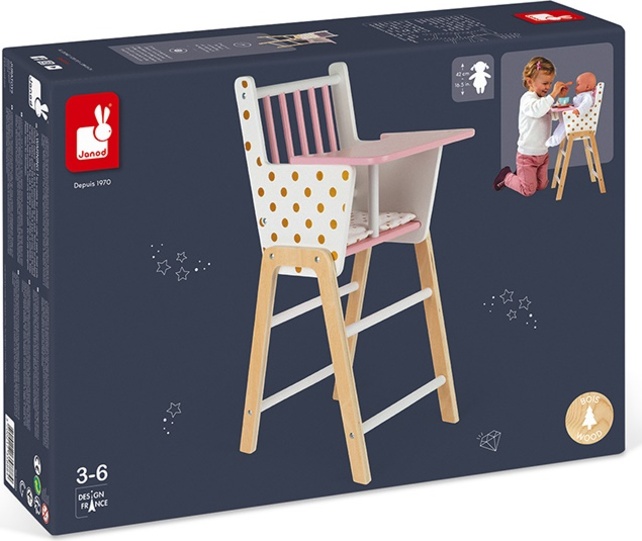 Janod stolička pre bábiku Candy Chic