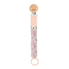BIBS x LIBERTY klip na cumlík z BIO bavlny (Blush)