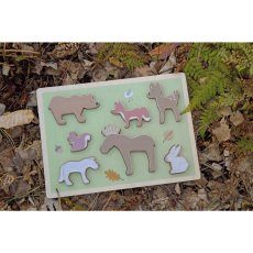 Jabadabado Drevené Puzzle Les
