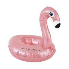 Swim Essentials Nafukovací držiak na pohár Plameniak ružový pastel