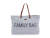 Childhome Cestovná taška Family Bag Canvas Grey