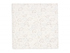 Jollein Plienky 3 ks 70x70 cm Elephant Tales