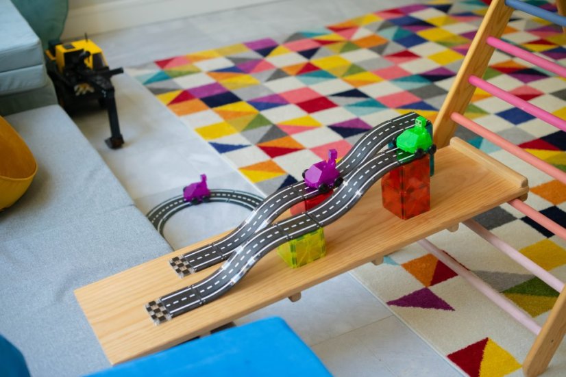 Magna-Tiles Magnetická stavebnica Downhill Duo 40 dielov