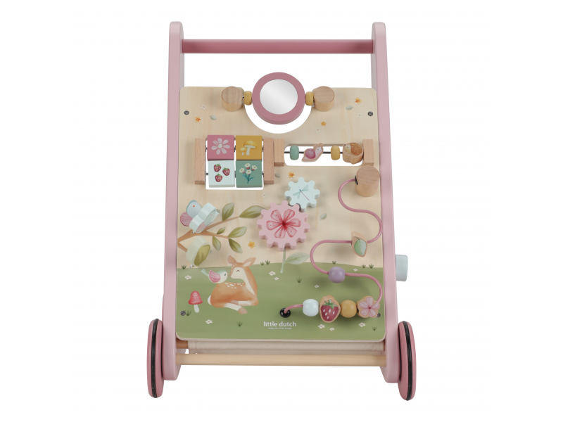 Little Dutch Chodítko s aktivitami drevené Fairy Garden