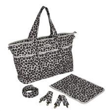 Beaba Prebaľovacia taška XXL Leopard Clay