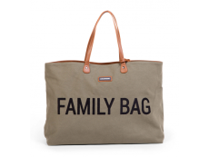 Childhome Potovalna torba Family Bag Canvas Khaki