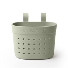 Banwood košík Pin & Ride (Olive)