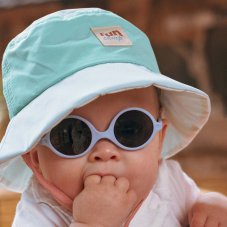 KiETLA Sportswear klobúčik s UV ochranou 0-2 roky (Pink)